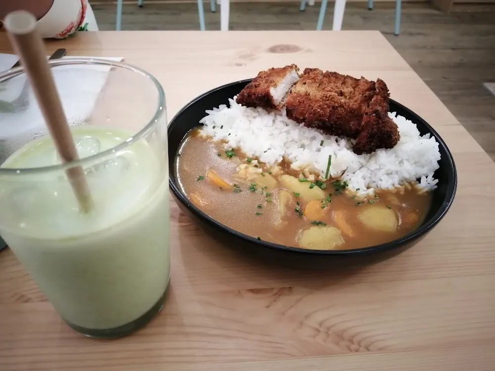Katsu Kare Et Matcha Latte